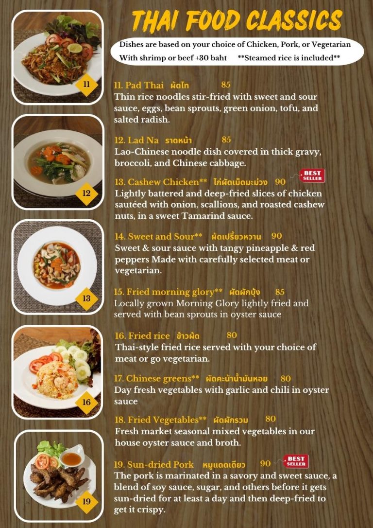 thai restaurant